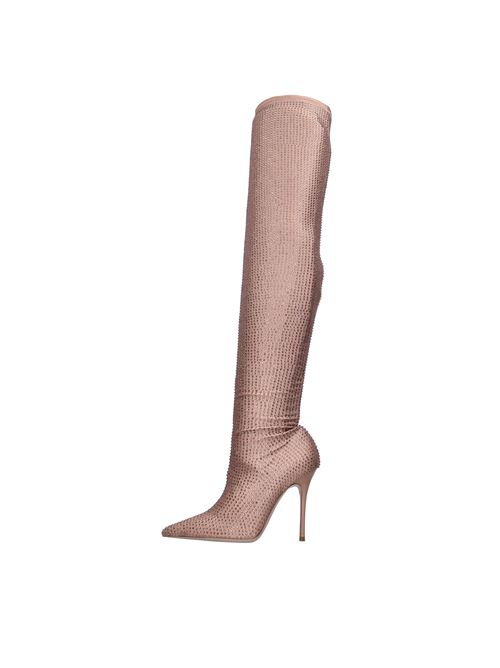 Logan over-the-knee boots in Lycra and rhinestones GEDEBE | LOGAN CUISSARDES LYCRAROSA